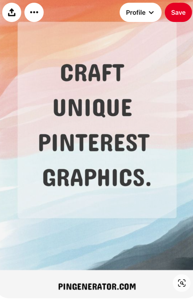 Pinterest sales copy page 
