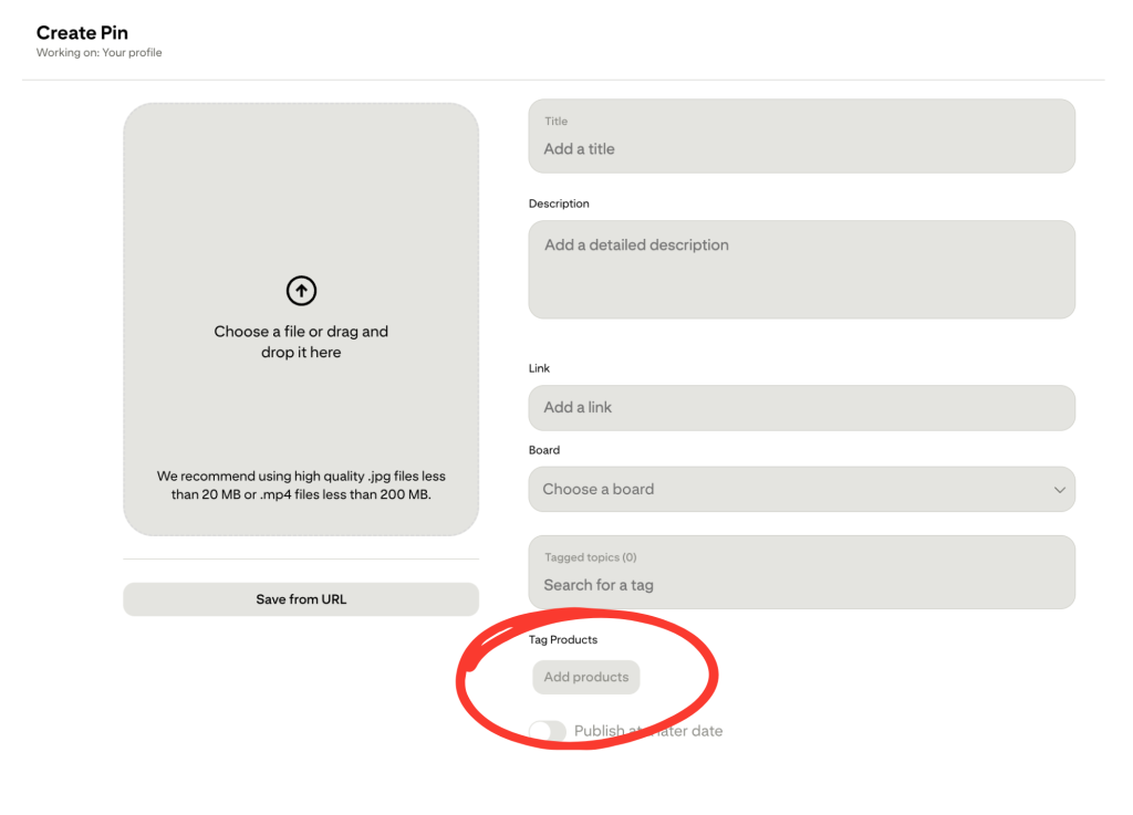 How to Add a Product Tag on Pinterest - Image